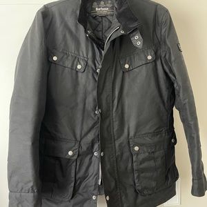 Barbour Waxed Winter Coat - Mens Size XL